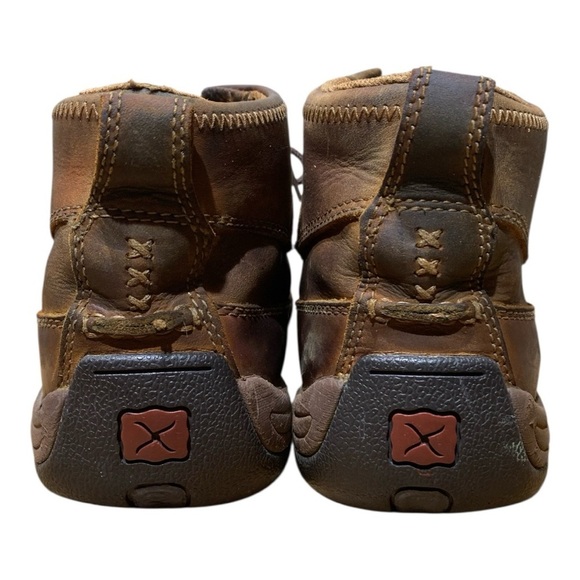 Men's Twisted X #MK0003 Leather Hikers Sz 10 - Picture 4 of 7